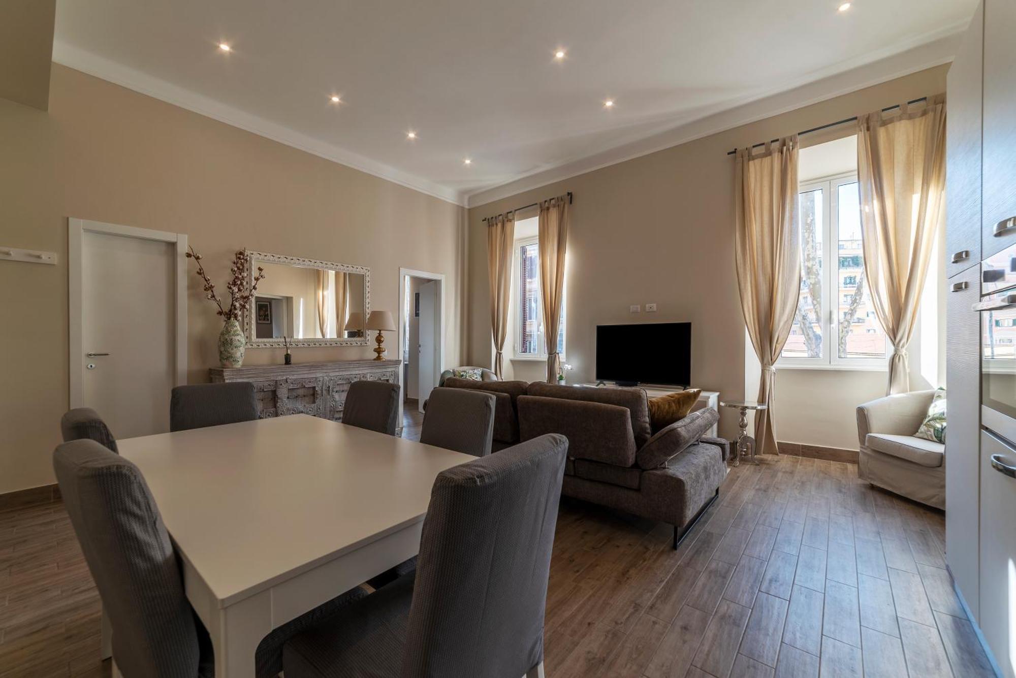 Hospitalityrome Luminoso Appartamento Luaran gambar
